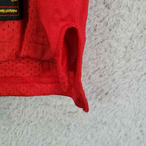 Maryland Terrapins Under Armour Red Football Jersey Men’s Size XL Heatgear - Picture 6 of 13